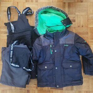 Kid's Boy's Osh Kosh Snow Suit Bundle - Jacket & 2 Pairs Pants - Size 6
